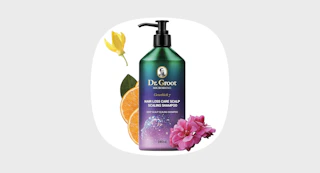a bottle of dr groot shampoo