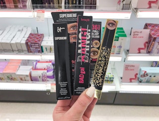 target mascara black friday hand holding