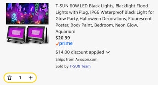 60W LED Black Lights