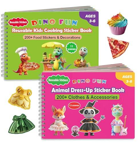 2-in-1 Sticker Book