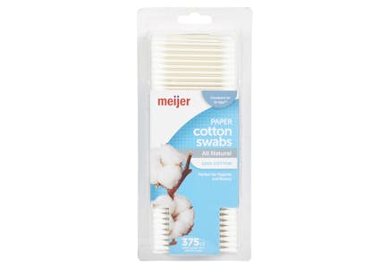 Meijer Cotton Swabs