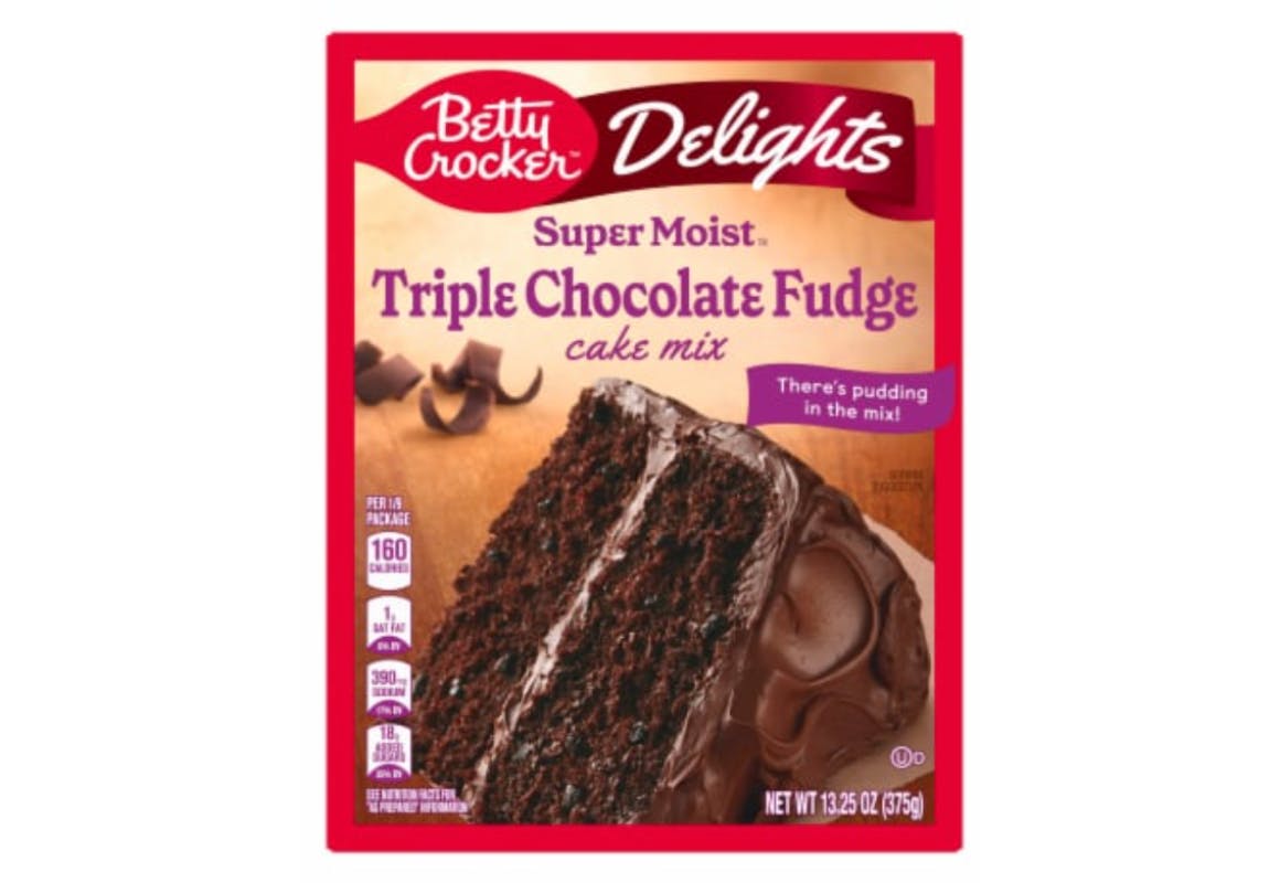 Betty Crocker Cake Mix Box