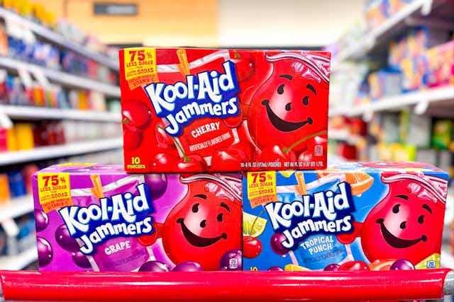 Kool-Aid 10-Count Jammers, as Low as $1.66 per Pack at Target card image