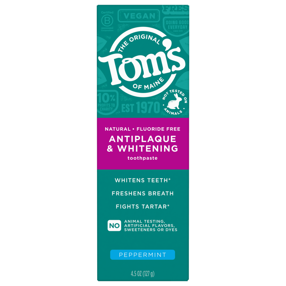 2 Tom's of Maine Toothpastes