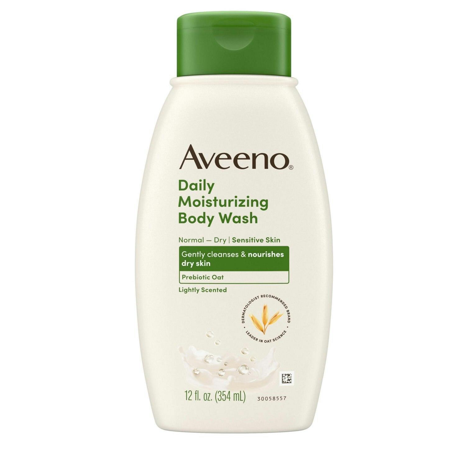 2 Aveeno Body Washes