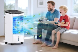Windowless Air Conditioner, $76.29 on Amazon  card image