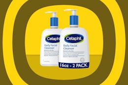 Cetaphil Face Wash: Get 2 Big Bottles for as Low as $13.85 on Amazon card image