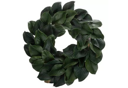 Magnolia Leaves Wreath