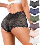 Women's Lace Underwear 6-Pack