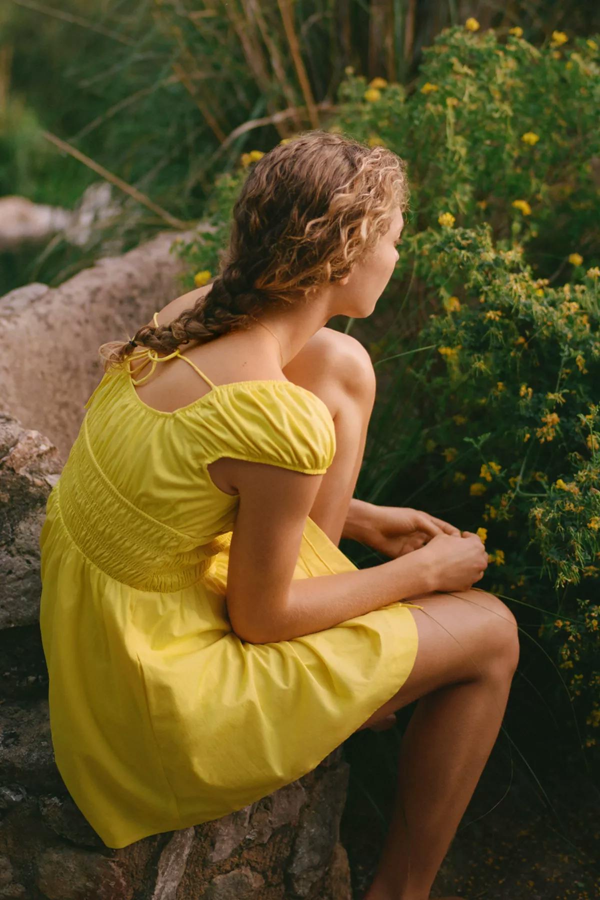 By Anthropologie Cotton Mini Dress