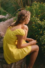 By Anthropologie Cotton Mini Dress