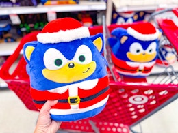 Squishmallows Sonic Santa Plush, $13.67 at Target card image