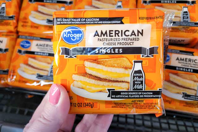 Free Kroger Brand Cheese Slices With Digital Coupon card image