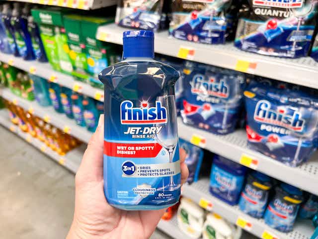 Finish Jet-Dry Liquid Rinse Aid, as Low as $4.63 on Amazon card image