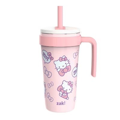 Zak Designs Hello Kitty Straw Tumbler