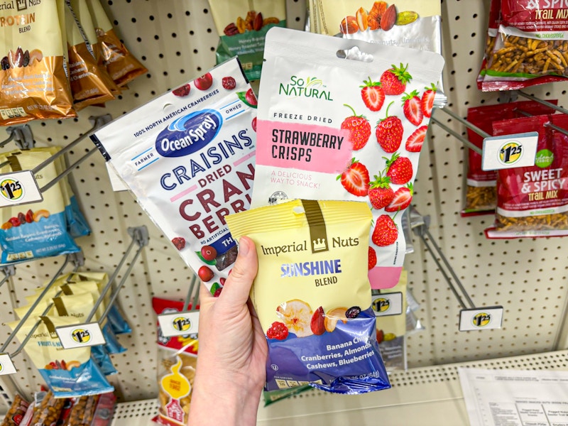 dollar tree dried fruit snacks