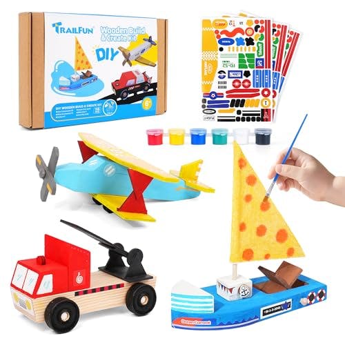 Wooden Craft Kit 3-Pack
