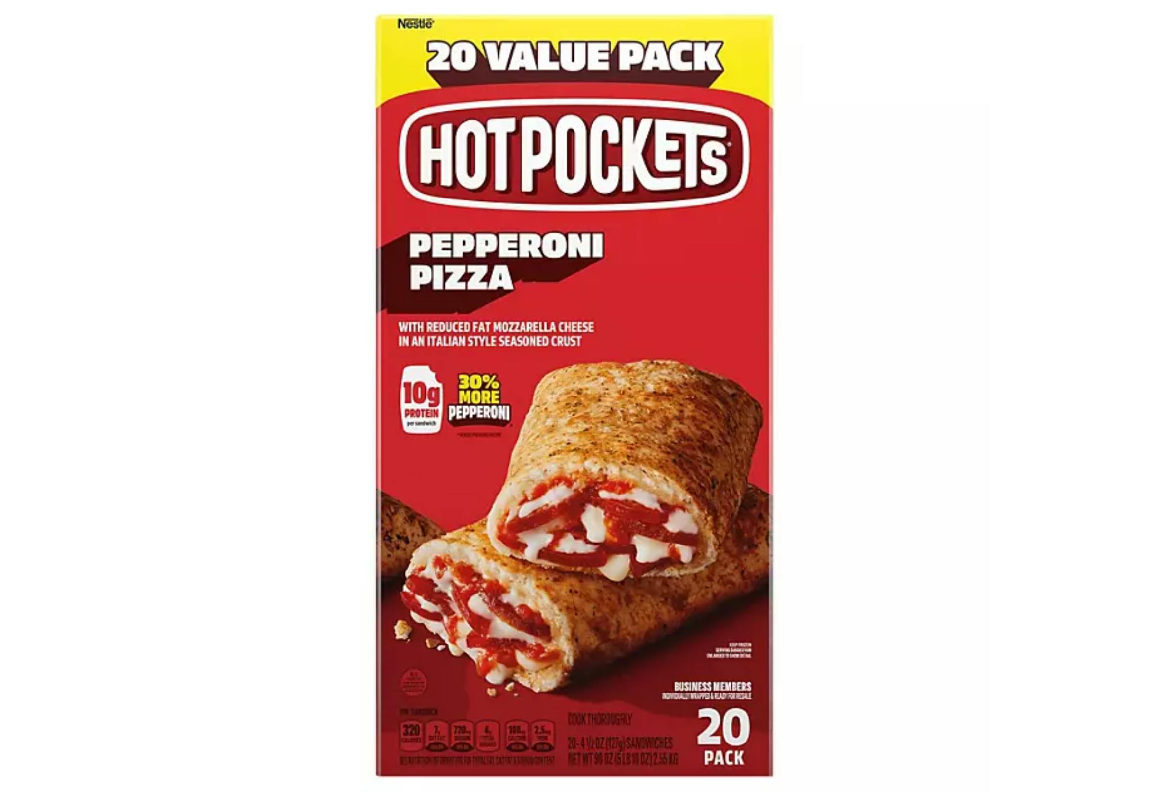 Hot Pockets Pizza Sandwiches