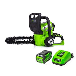 Greenworks Chainsaw Set