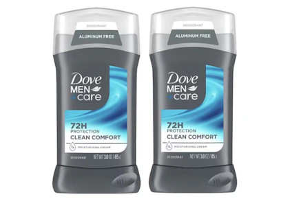 2 Dove Men+Care Deodorants