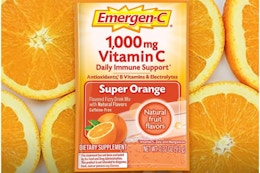 Emergen-C Vitamin C Powder 30-Pack, Only $4.80 With Amazon Coupon card image