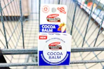 palmer's cocoa balm in a cart