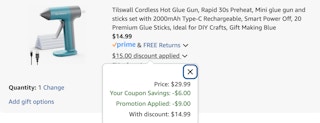 Cart Glue Gun