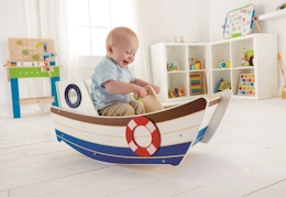 Boat-Shaped Rocking Ride-on, $65 Clearance at Walmart (Reg. $120) card image