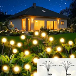 Solar Garden Lights 4-Pack