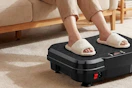 a vibration plate in a living room
