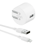 onn USB Wall Charger + Cable