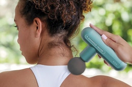 $35 Sharper Image Portable Massage Gun at QVC card image