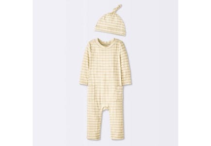 Cloud Island Baby Romper Set