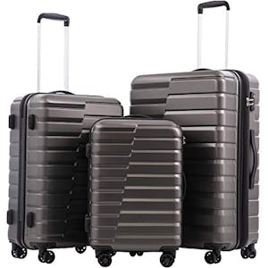 Expandable Suitcase 3 Piece Set