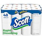 Scott Rapid-Dissolving Toilet Paper
