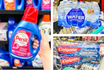 persil kroger water colgate collage