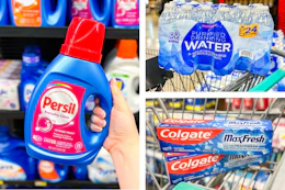 persil kroger water colgate collage