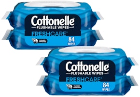 2 Cottonelle Wipes 2-Packs