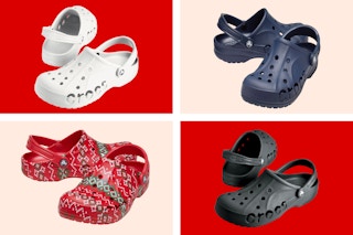 walmart crocs baya clogs collage