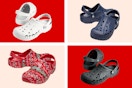walmart crocs baya clogs collage