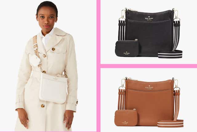 Kate Spade $329 Crossbody Bag, Now Only $75 (Plus $19 Earrings and More) card image