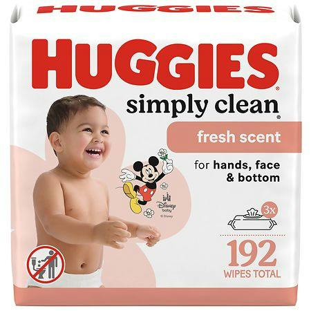 2 Huggies Baby Wipe Packs