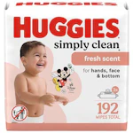 2 Huggies Baby Wipe Packs
