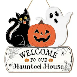 Halloween Door Hanging Sign