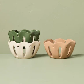 Hearth & Hand Berry Serving Bowls