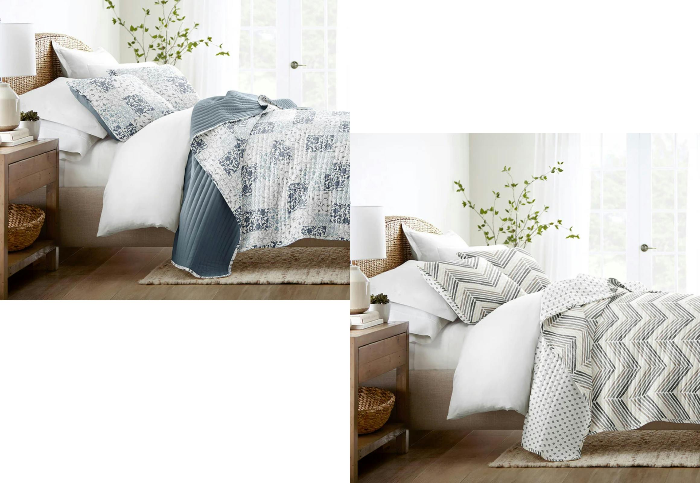Linens & Hutch Reversible Quilt Set