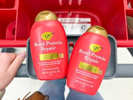Target OGX shampoo and conditioner