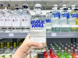 Absolut Vodka 750-Milliliter Bottle, Only $10.86 at Walmart (Reg. $16.86) card image