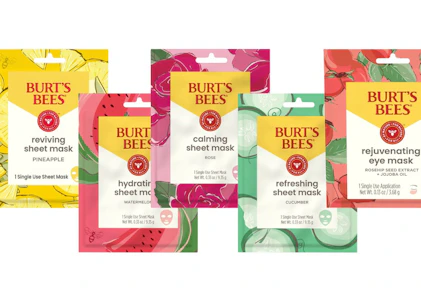 5 Burt's Bees Hydrating Sheet Masks