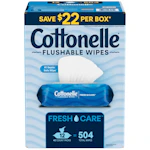 Cottonelle Flushable Wipes 12-Pack